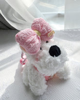 Cute Large Bow West Highland Terrier Bag Charm
