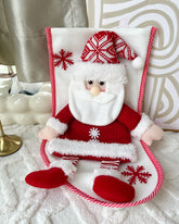 Handmade Unique Knited Christmas Stocking Ornaments