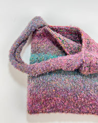 The Retro Gradient Knit Bag