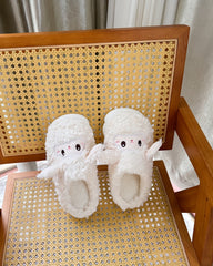 Cute Little Sheep Cartoon Plush Slippers