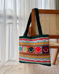 The Handmade Crochet Bohemian Shoulder Bag