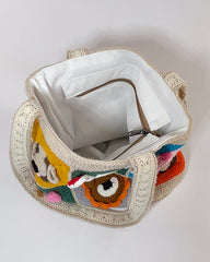 Handcrocheted Animal Face Bag