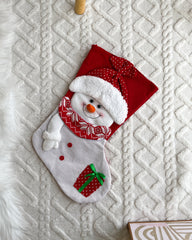 Handmade Unique Knited Christmas Stocking Ornaments