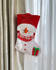 Handmade Unique Knited Christmas Stocking Ornaments
