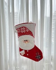Handmade Unique Knited Christmas Stocking Ornaments