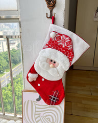 Handmade Unique Knited Christmas Stocking Ornaments