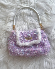 Sweet Handmade Crocheted Macaron Shades Purse