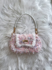 Sweet Handmade Crocheted Macaron Shades Purse