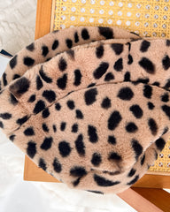 Leopard Print Plush Hat