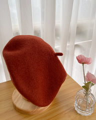 Winter French Style Wool Beret Hat