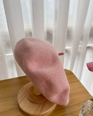 Winter French Style Wool Beret Hat