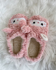 Cute Little Sheep Cartoon Plush Slippers