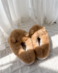 Cute Cozy Flurry Koala Bear Slippers